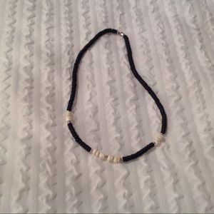 Authentic Black and White Puka Necklace